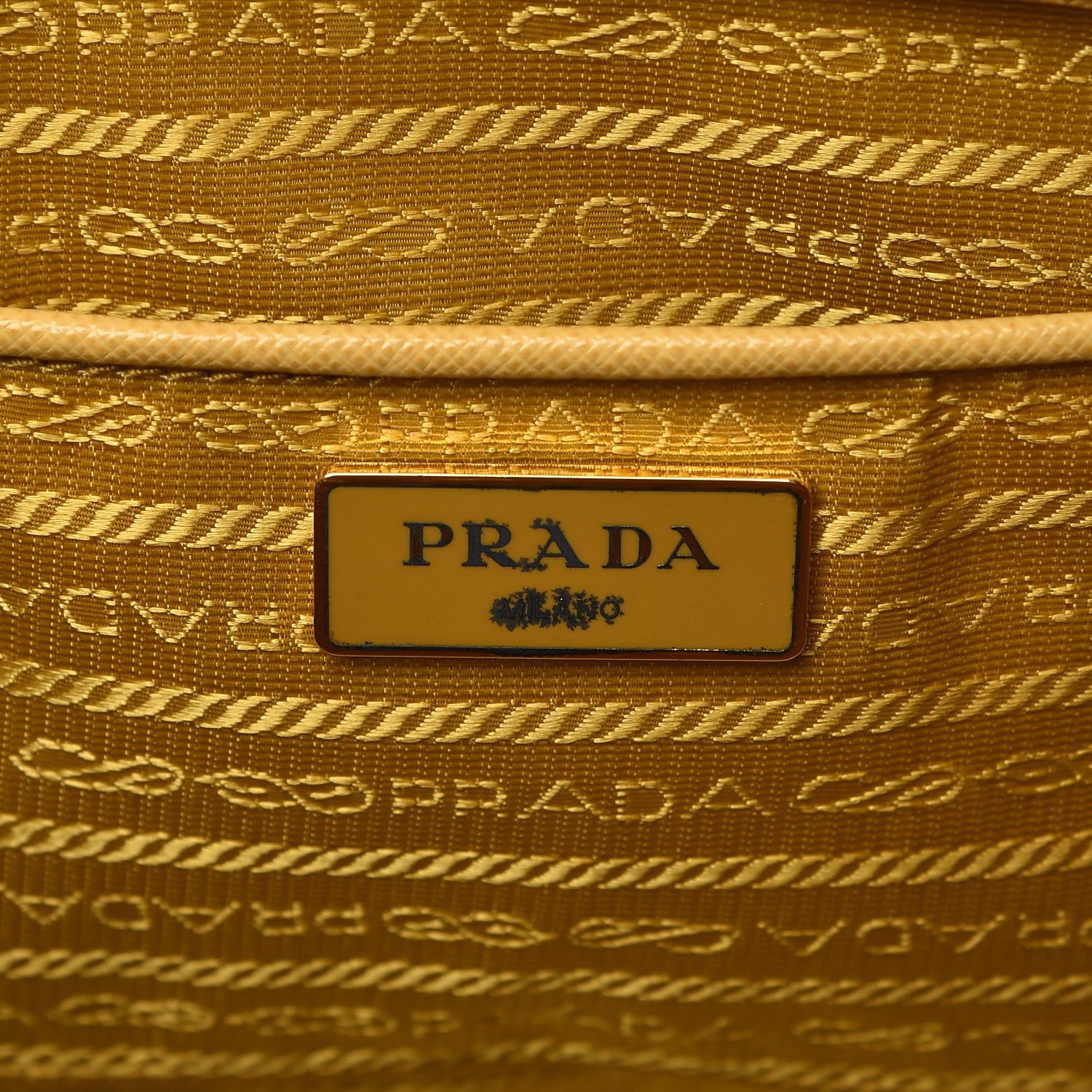 Prada Saffiano Medium Galleria Double Zip Tote Ginestra 7 of 15