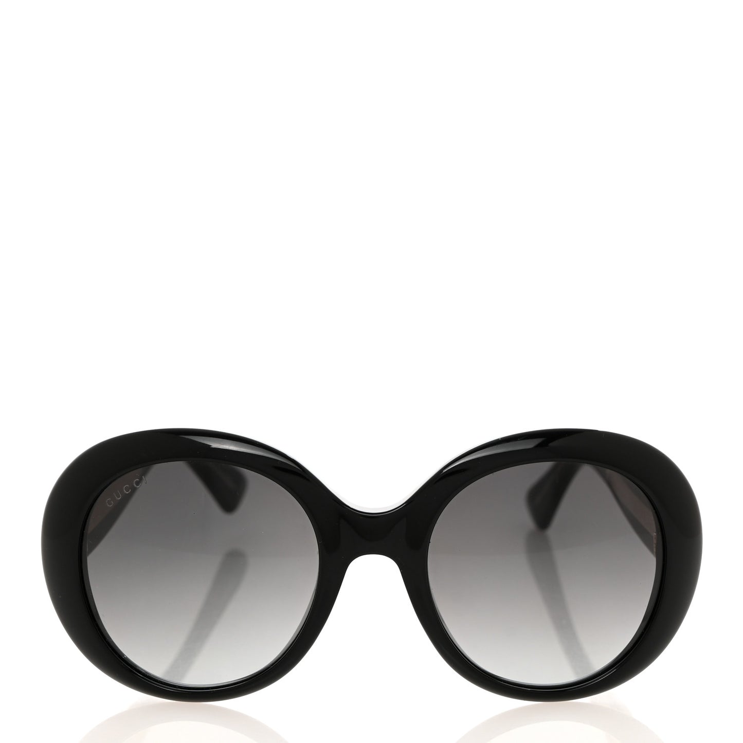 Acetate Round GG Sunglasses GG3815S Black