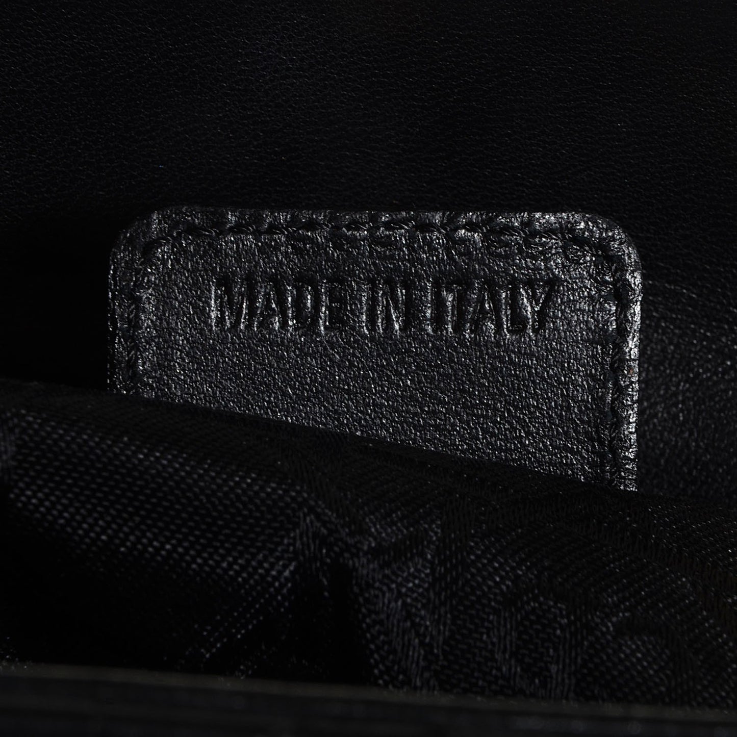 Lambskin Cannage Large Lady Dior Black