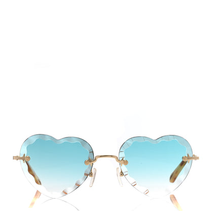 Chloe Heart Sunglasses CE150S Gold 2 of 6