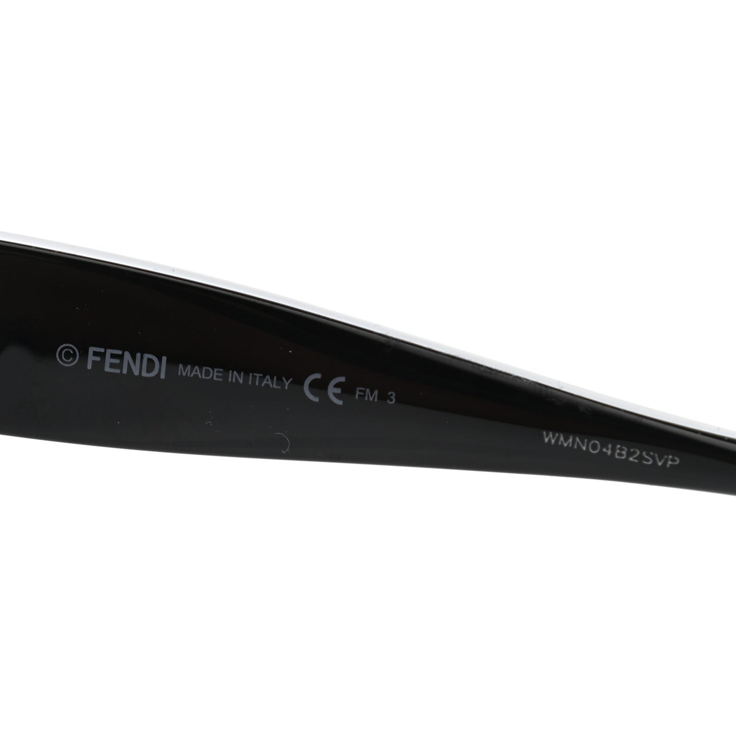 Acetate F is Fendi Sunglasses FF 0359/G/S Black