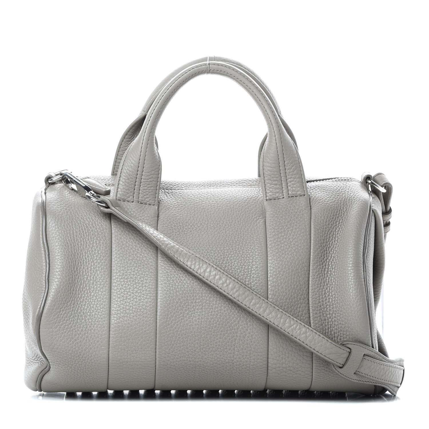 Alexander Wang Soft Pebbled Lambskin Rocco Oyster 1 of 11