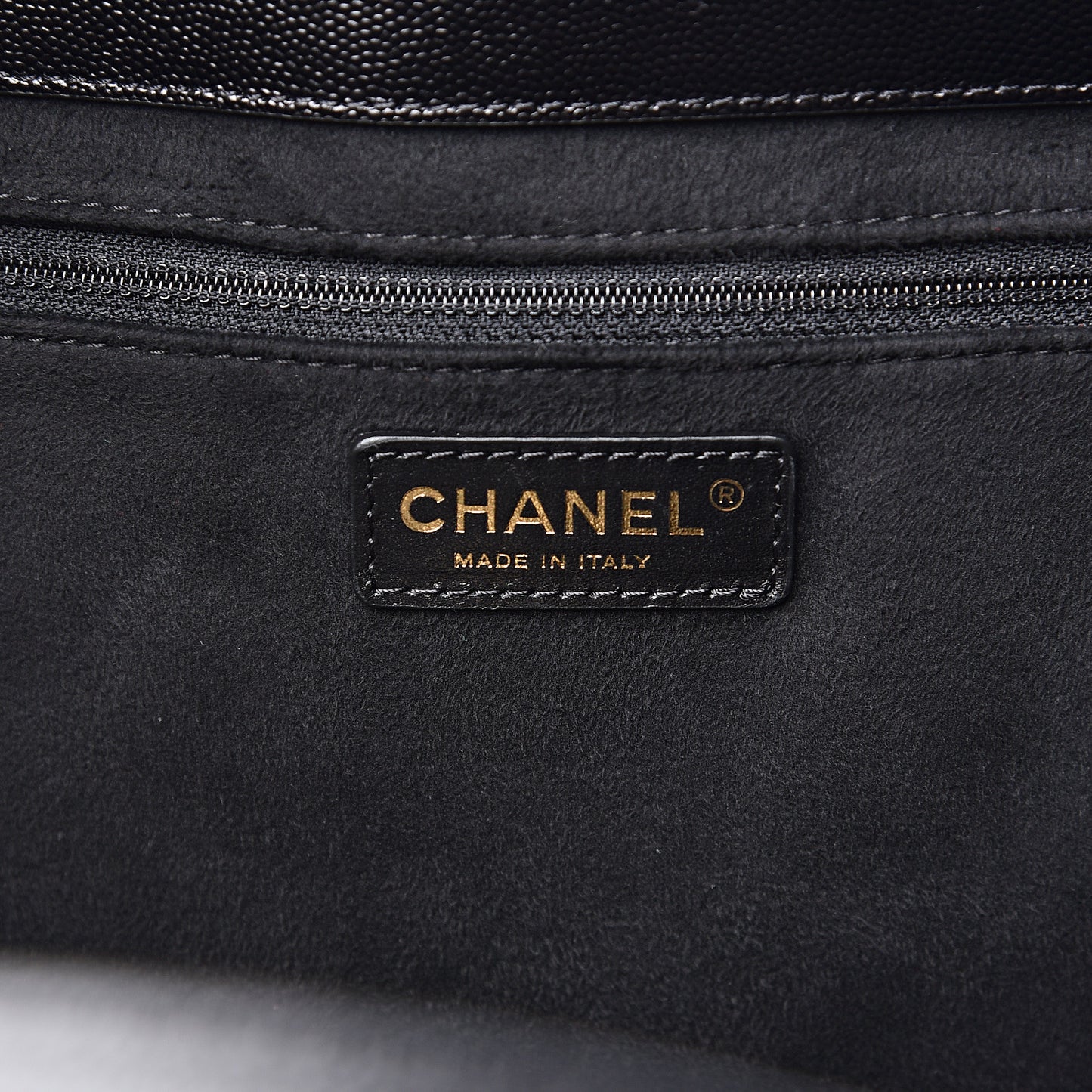 Caviar Small Studded Deauville Tote Black
