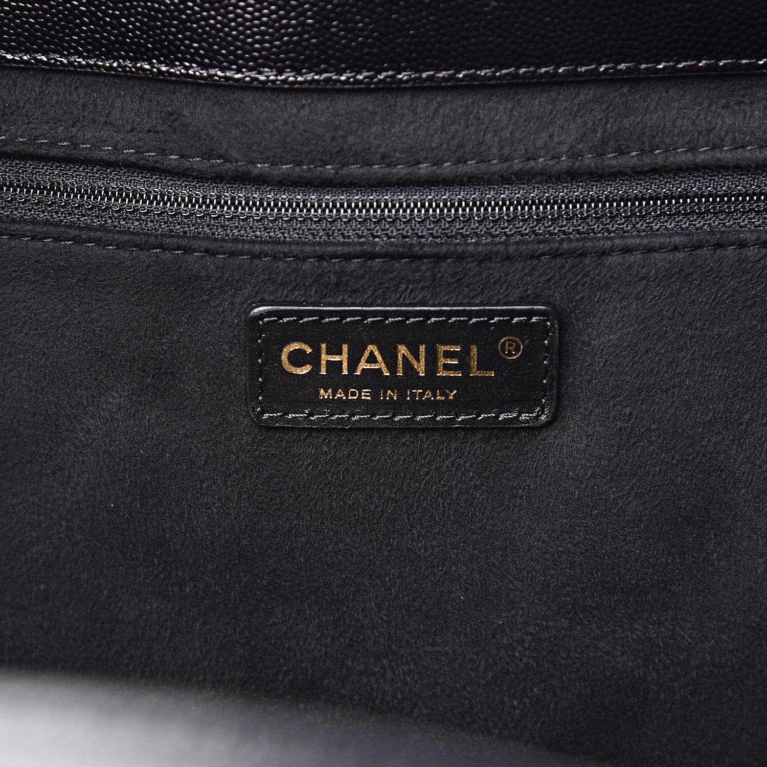 Chanel Caviar Small Studded Deauville Tote Black 5 of 8