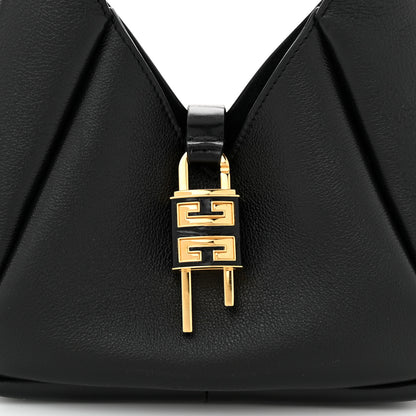 Givenchy Grained Calfskin Mini G-Lock Hobo Black 7 of 9