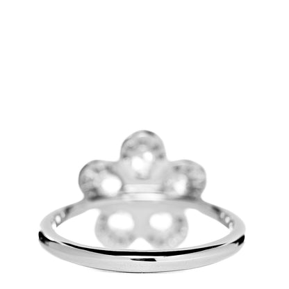 Tiffany Platinum Diamond Enchant Flower Ring 52 6 4 of 6