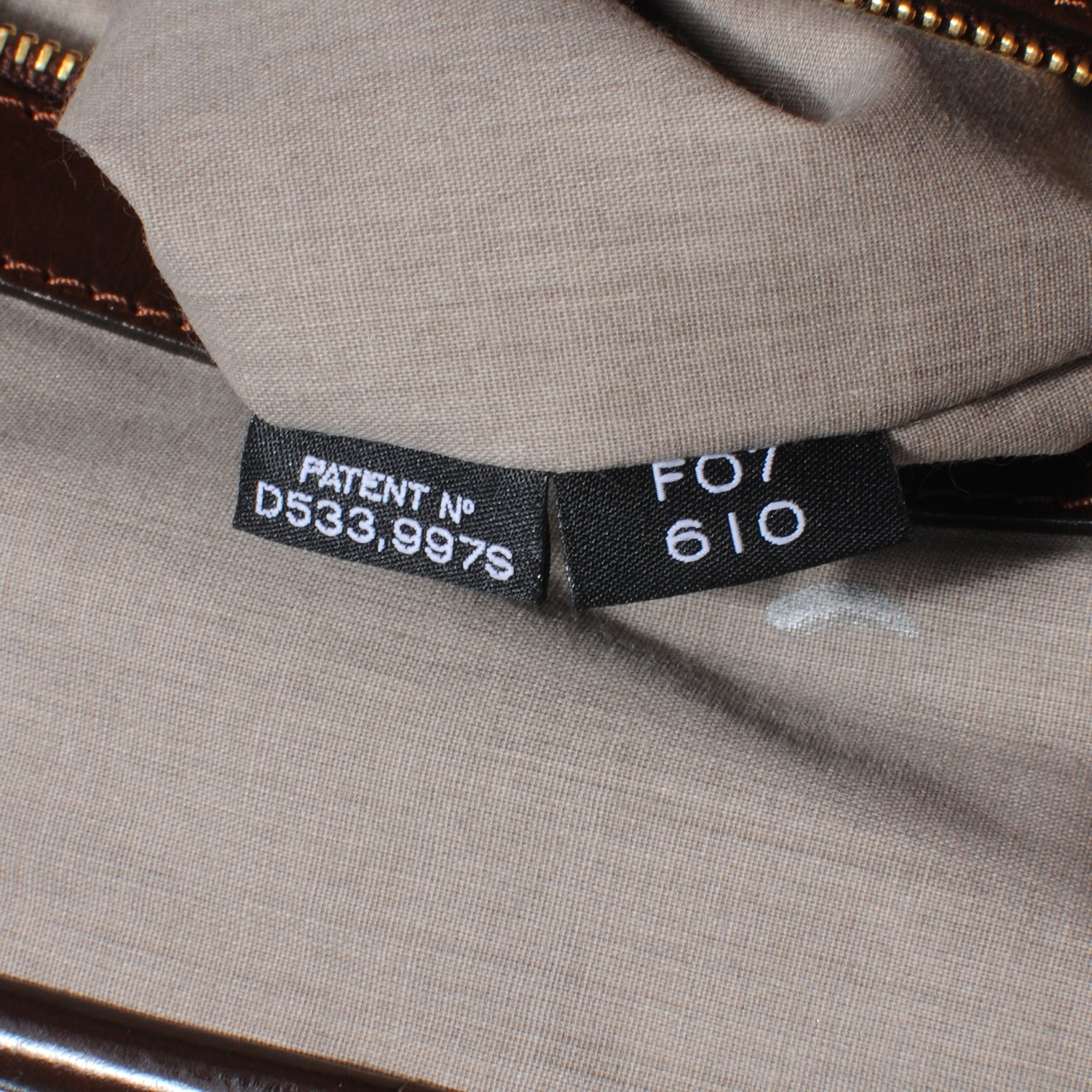 Marc Jacobs Leather Patchwork Stam Chocolate 6 of 7