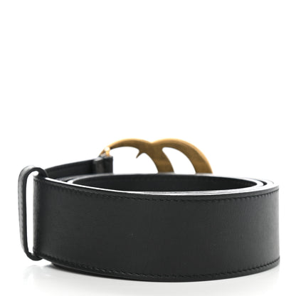 Gucci Calfskin Double G 40mm Belt 95 38 Black 2 of 3