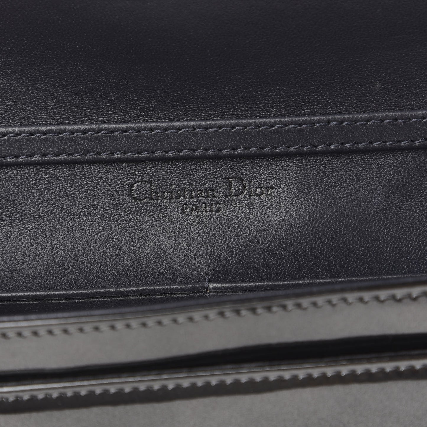 Metallic Patent Micro-Cannage Small Diorama Flap Bag Silver