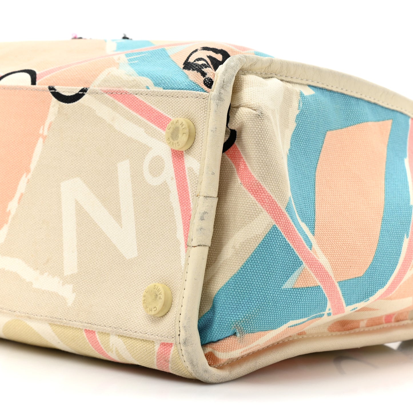 Canvas Printed Eiffel Tower Shoulder Bag