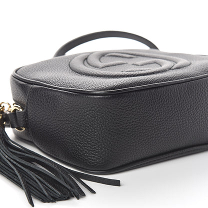Gucci Pebbled Calfskin Small Soho Disco Bag Black 8 of 9