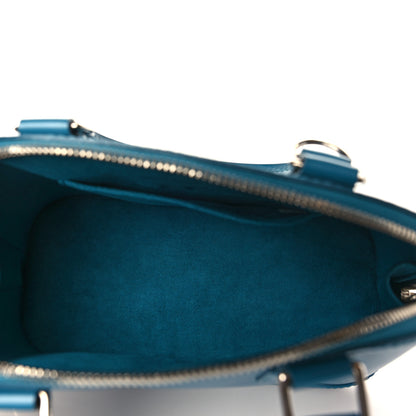 Louis Vuitton Epi Alma BB Cyan 5 of 8