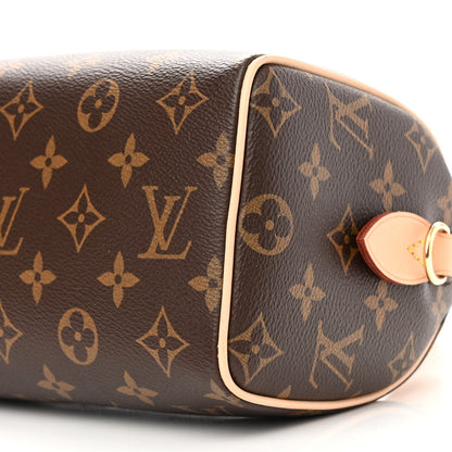 Louis Vuitton Monogram Speedy Bandouliere 20 Black 9 of 10