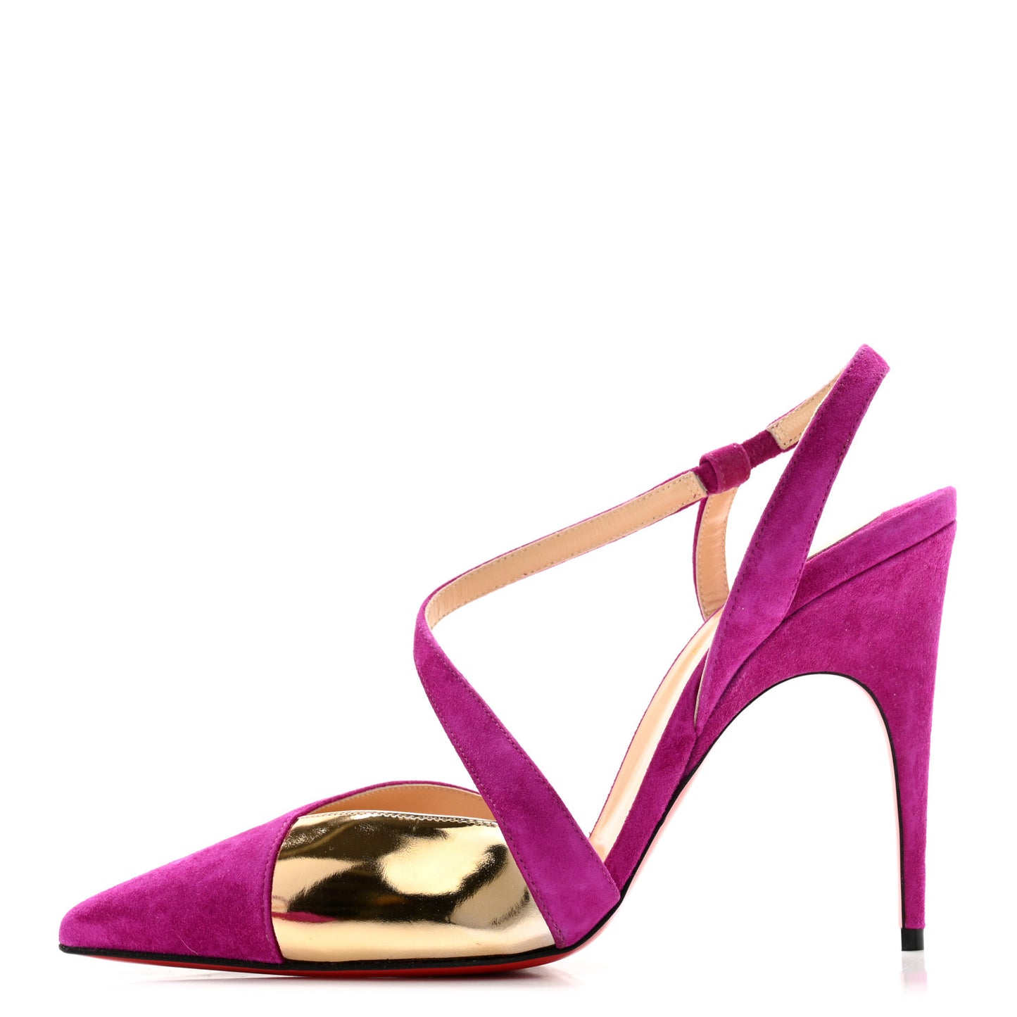 Veau Velours Platina 100 Pumps 39 Cassis