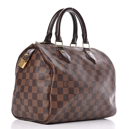 Louis Vuitton Damier Ebene Speedy 25 3 of 12