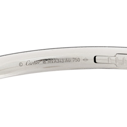 Cartier 18K White Gold Medium Juste Un Clou Bracelet 16 3 of 5