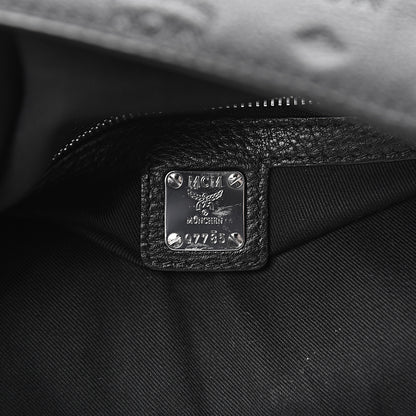 MCM Calfskin Ottomar Large Klara Hobo Black 6 of 9