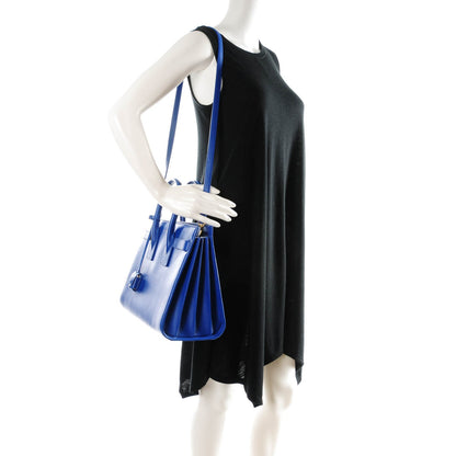Saint Laurent Grained Calfskin Small Sac De Jour Outremer 2 of 7
