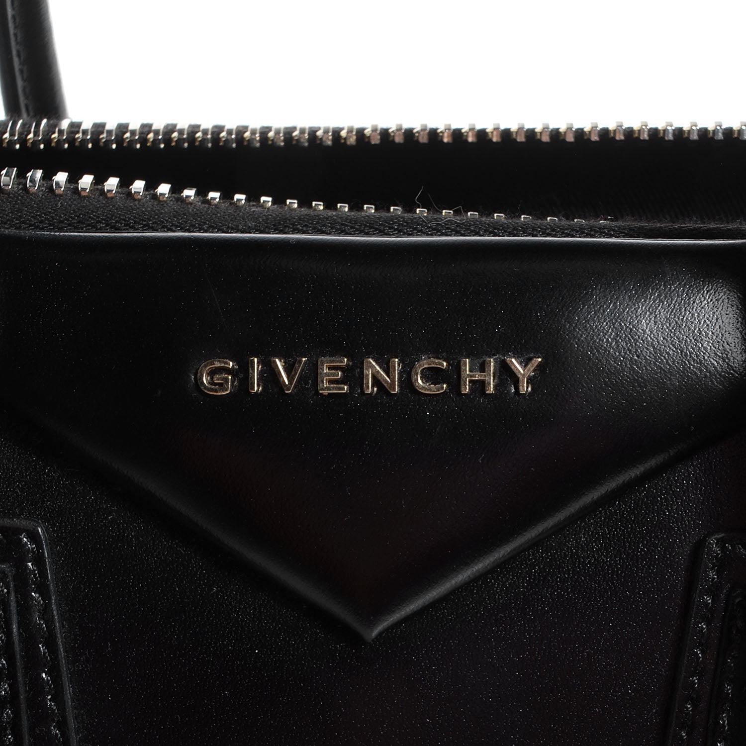 Givenchy Shiny Lord Calfskin Small Antigona Black 10 of 11