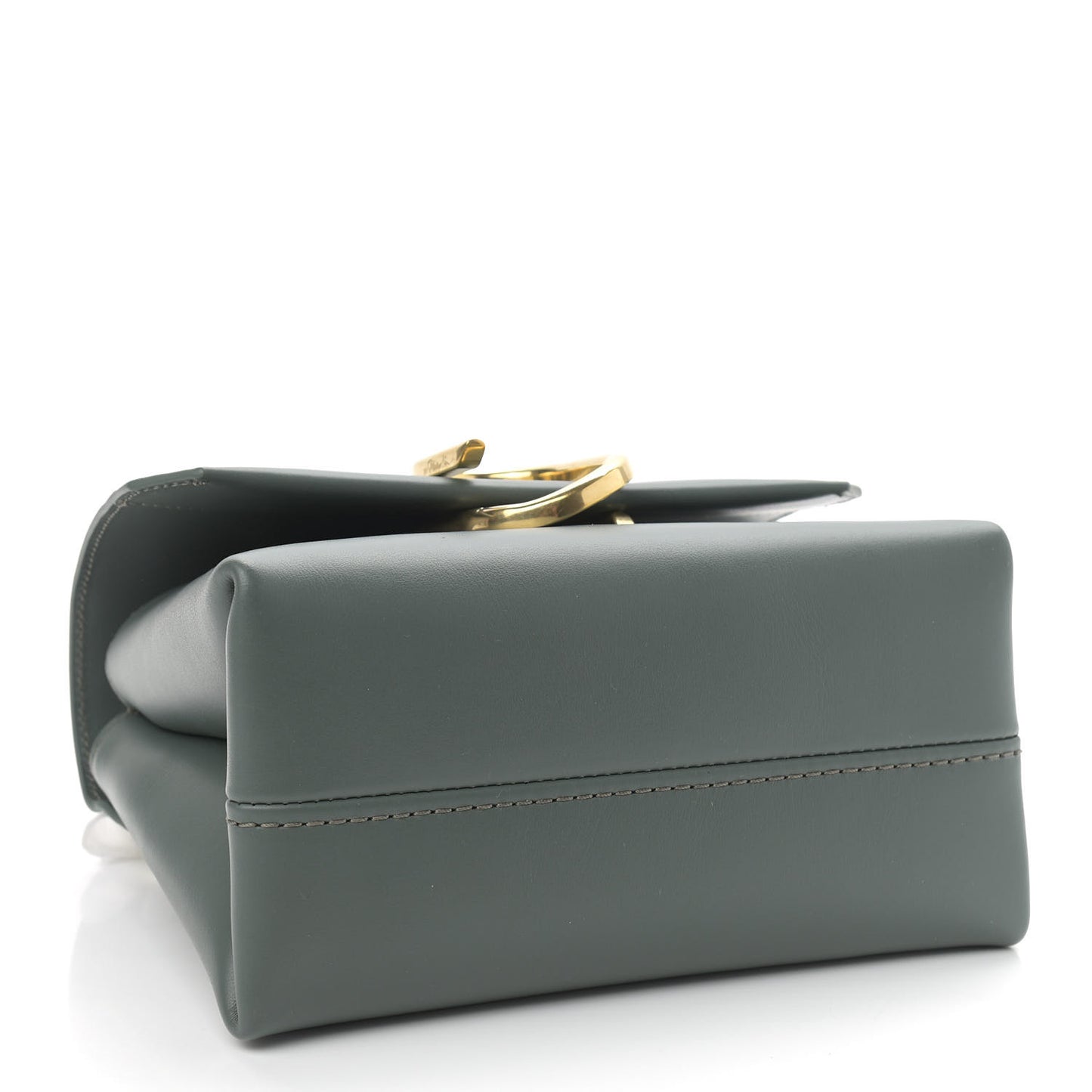 Smooth Calfskin Mini Alix Top Handle Satchel Cactus