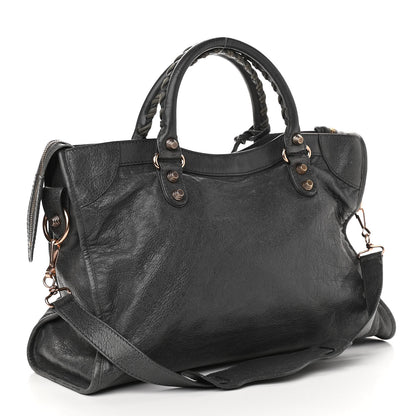 Balenciaga Agneau Giant 12 Rose Gold Hardware City Gris Tarmac 3 of 11
