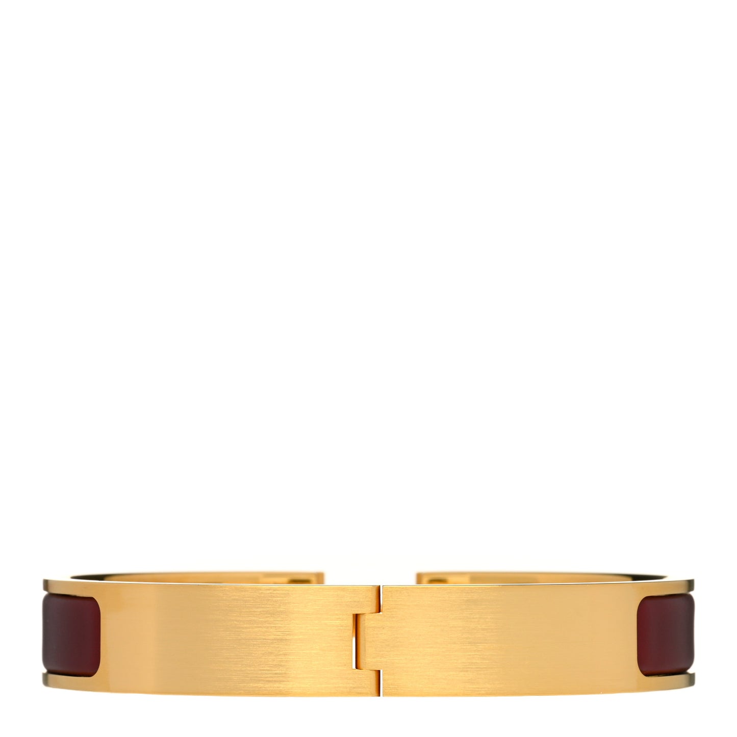 Enamel Narrow Clic Clac HH Bracelet Rouge