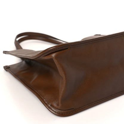 Gucci New Sakai Calfskin Lux Horsebit 1955 Tote Bag Brown Sugar 8 of 9