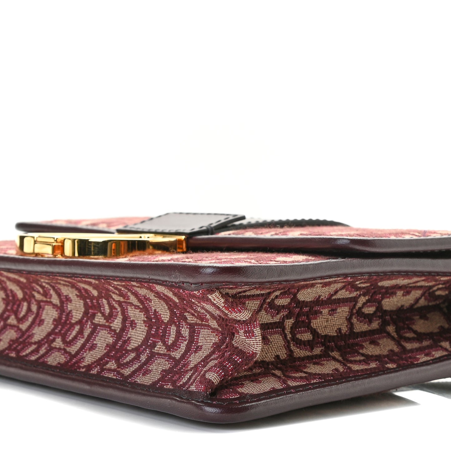Oblique 30 Montaigne Flap Bag Burgundy