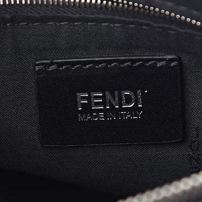 Fendi Vitello Century Bi-Color FF 1974 Embossed Messenger Maya Black 5 of 9