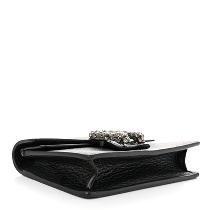 Gucci Calfskin Super Mini Dionysus Shoulder Bag Black 4 of 10