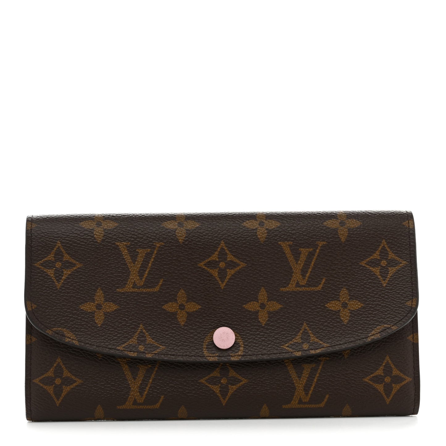 Monogram Emilie Wallet Rose Ballerine