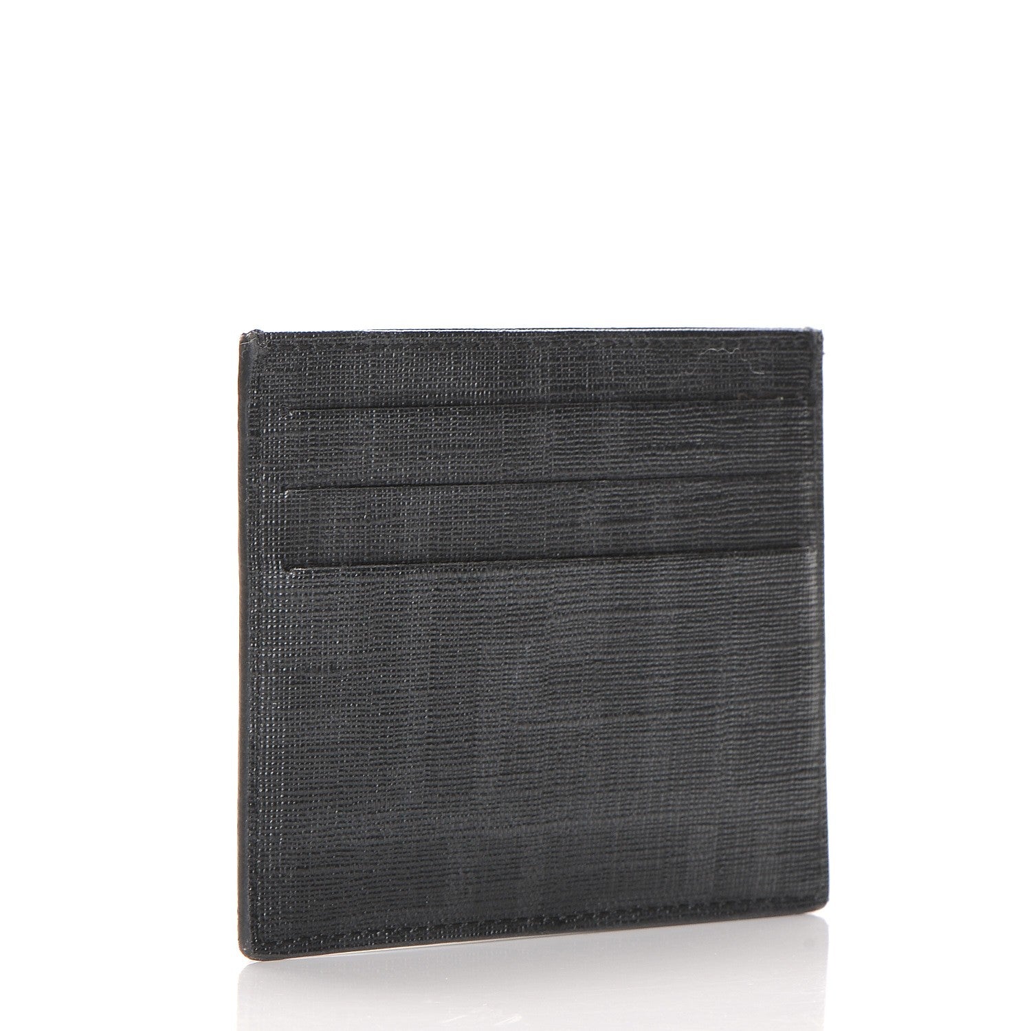Fendi Zucca Spalmati Card Holder Black 3 of 8