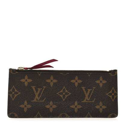 Louis Vuitton Monogram Josephine Wallet Zippered Insert Fuchsia 1 of 8