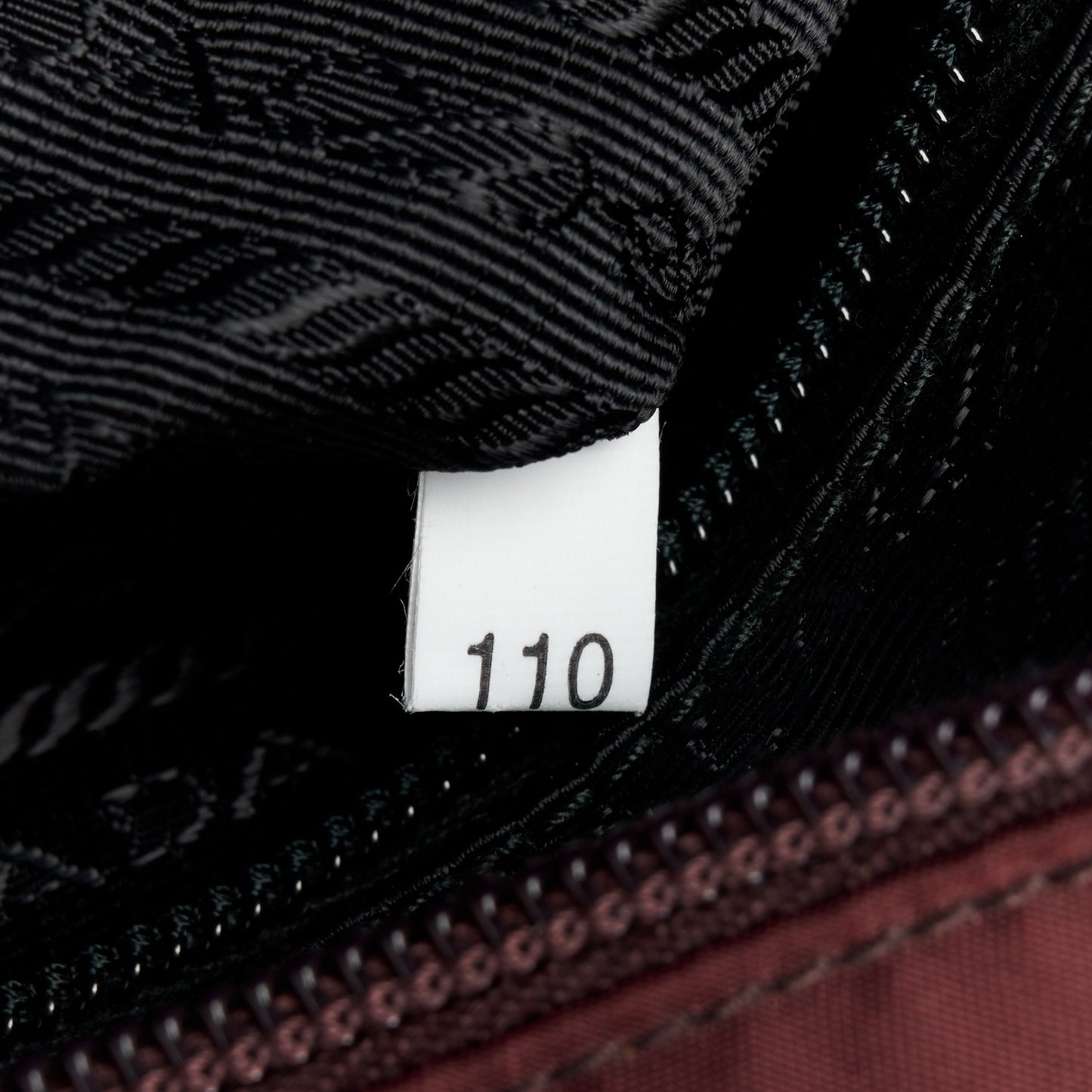 Tessuto Nylon Clutch Wristlet Granato