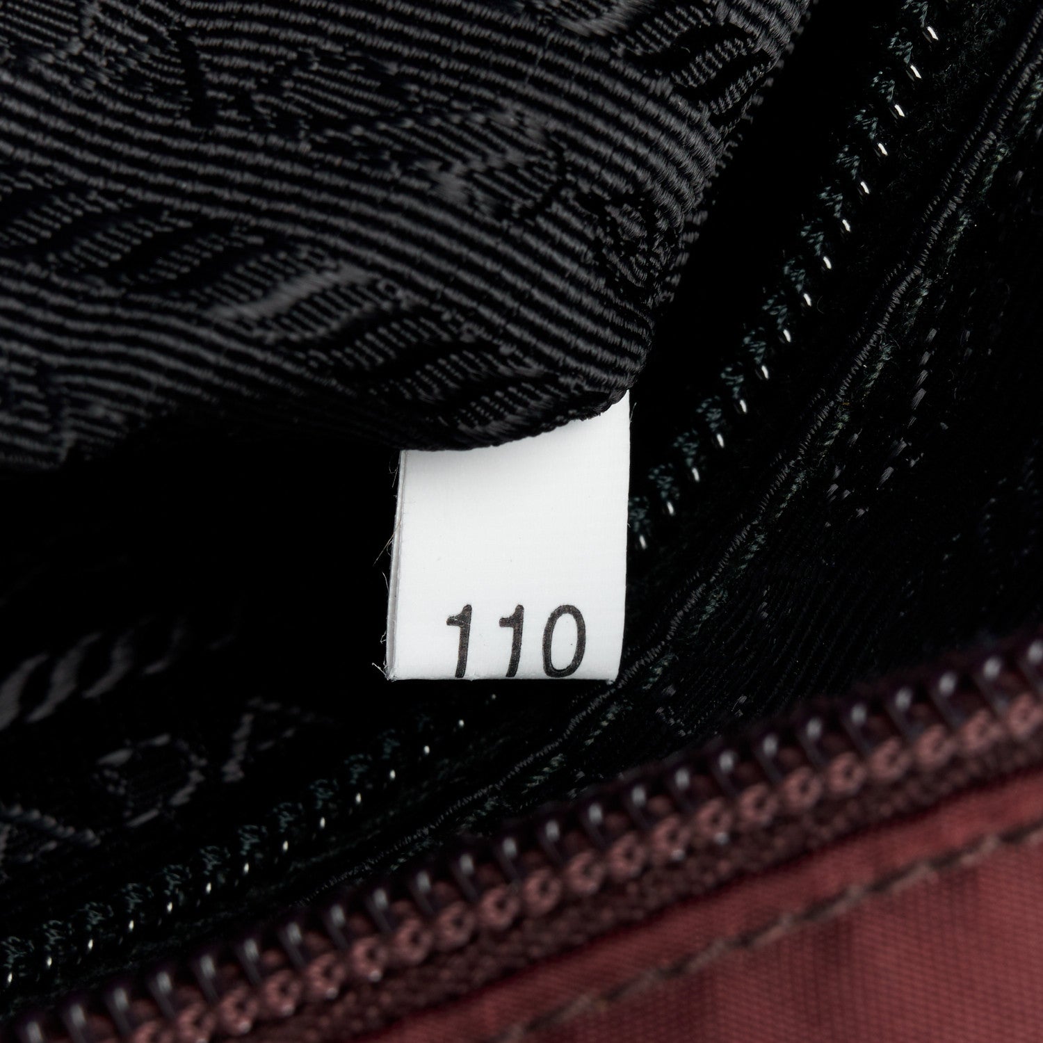 Prada Tessuto Nylon Clutch Wristlet Granato 7 of 11