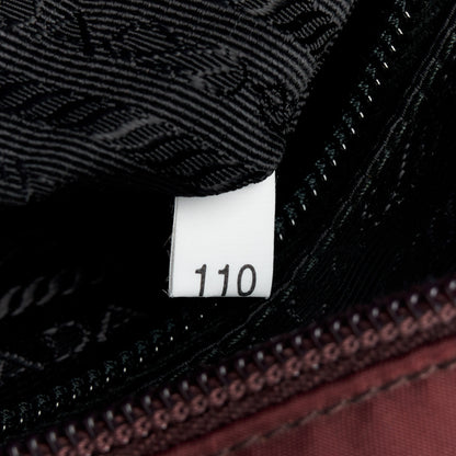 Prada Tessuto Nylon Clutch Wristlet Granato 7 of 11