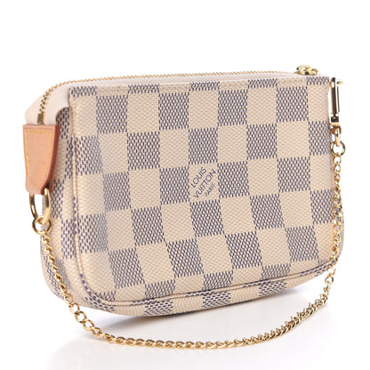Louis Vuitton Damier Azur Mini Pochette Accessories 3 of 7