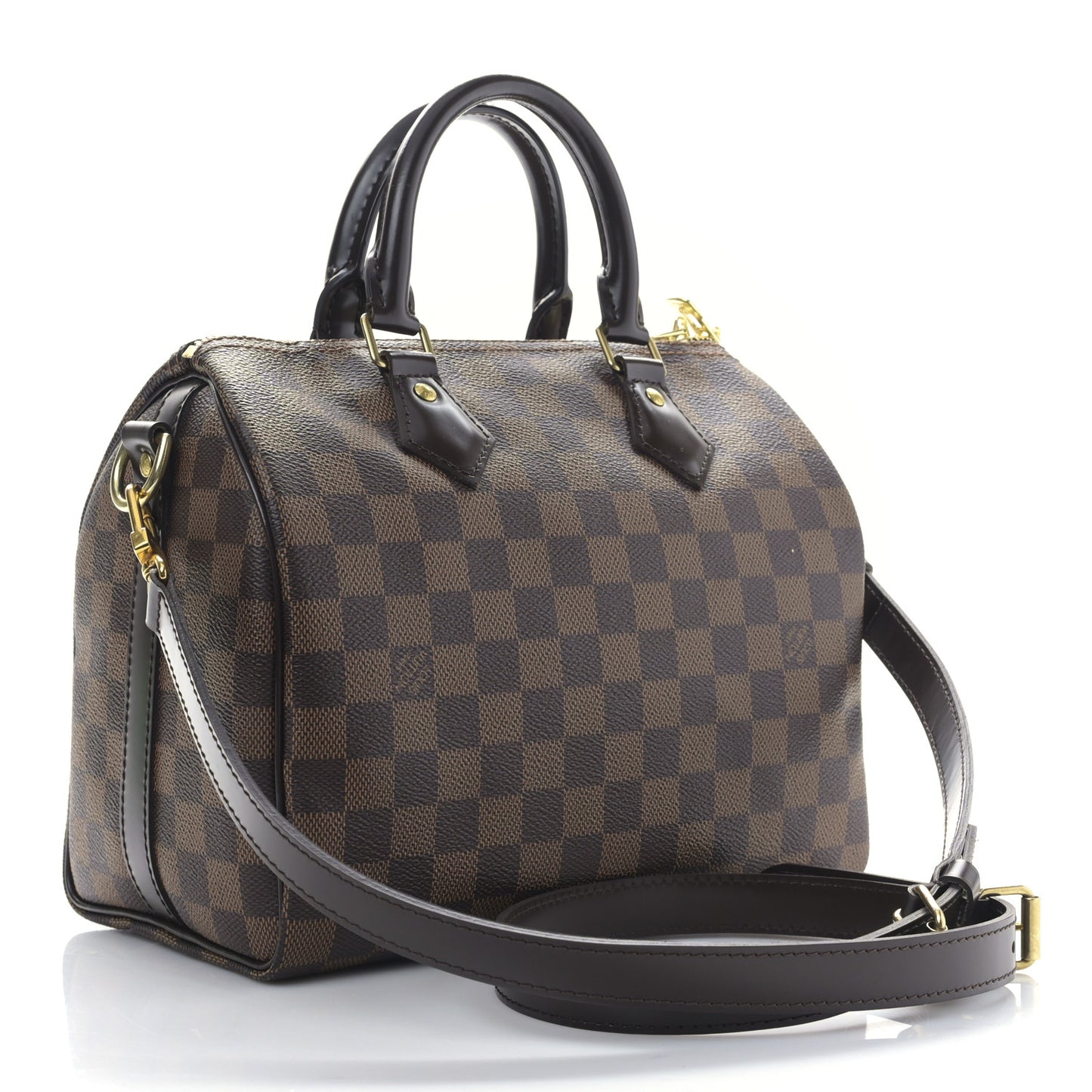 Damier Ebene Speedy Bandouliere 25