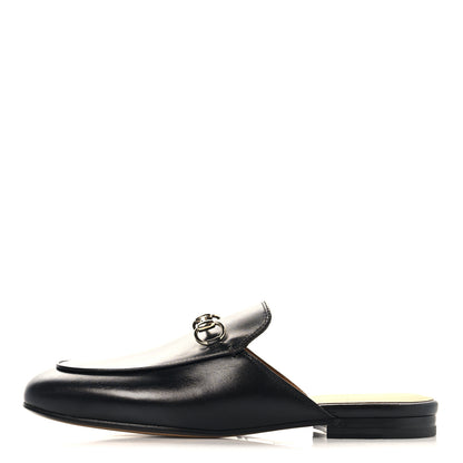 Gucci Calfskin Womens Princetown Slippers 37 Black 1 of 9