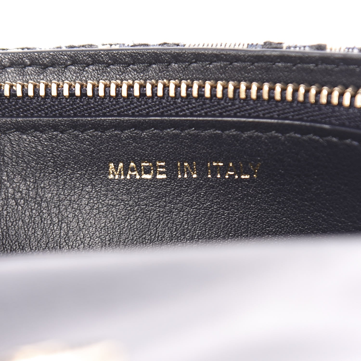 Christian Dior Oblique Saddle Belt Bag Blue 7 of 11