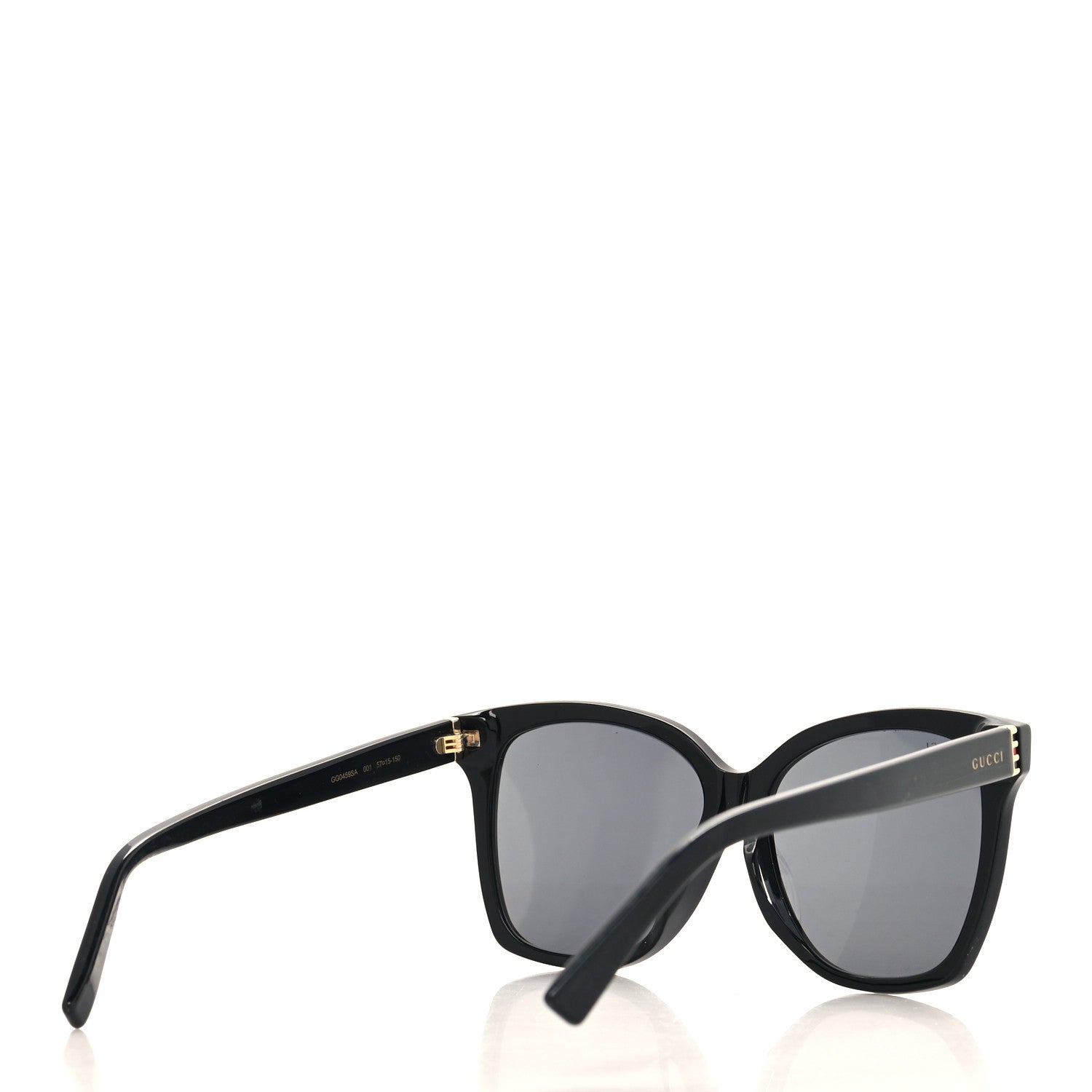 Gucci Acetate Square Frame Sunglasses GG0459SA Black 4 of 9