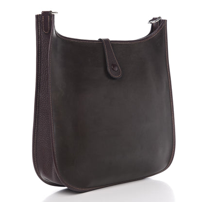 Hermes Fjord Amazonia Evelyne GM Marron Fonce 2 of 9