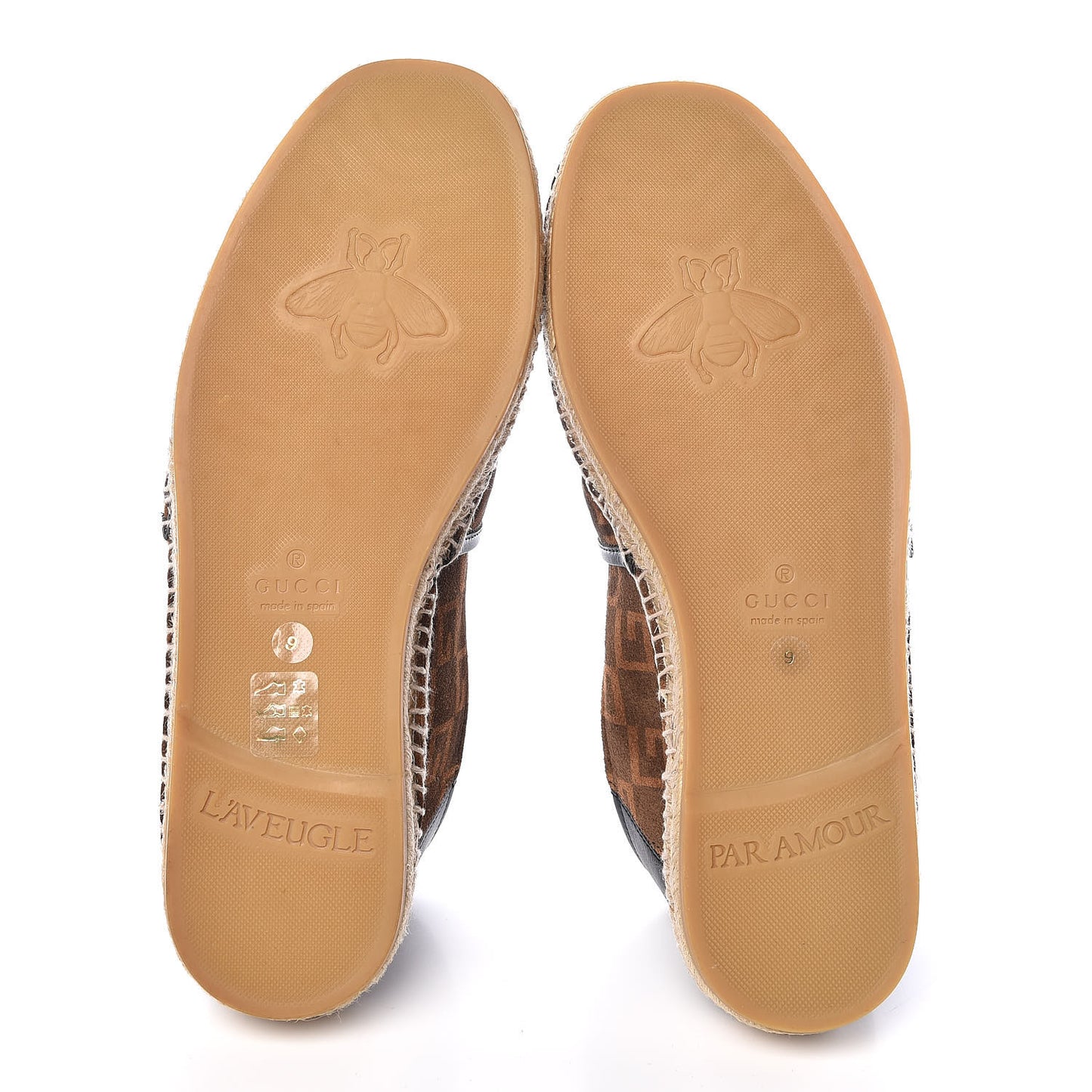 Suede Square G Mens Espadrilles 9 Sigaro