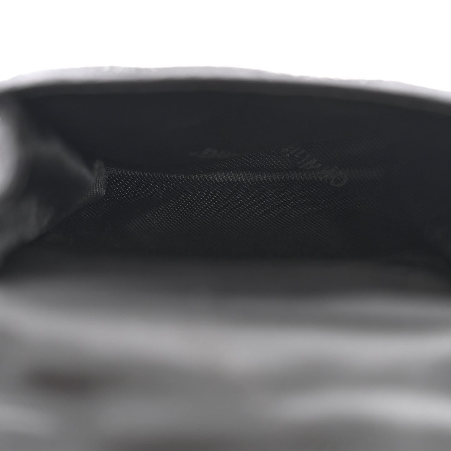 Nylon Two Pocket Belt Bag Black Red