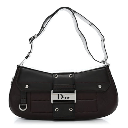 Christian Dior Monogram Calfskin Street Chic Columbus Ave Bag Brown 1 of 12