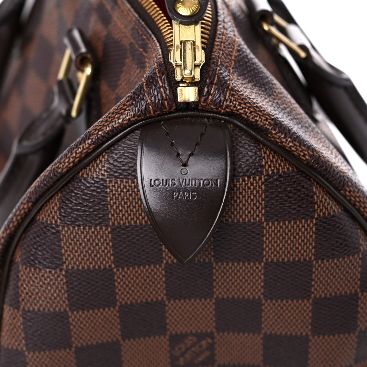 Louis Vuitton Damier Ebene Speedy 25 6 of 14