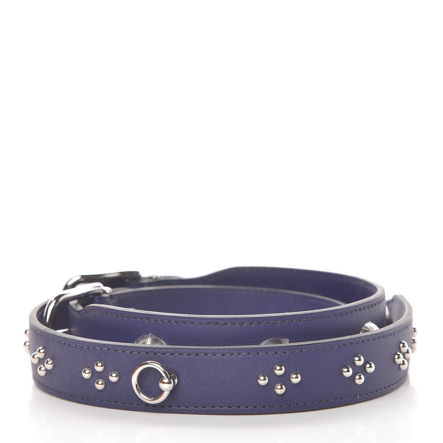 Swift Studded Carnaby Losange Shoulder Strap Bleu Encre