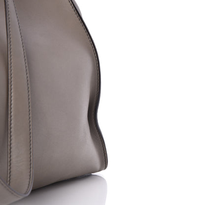 Fendi Vitello Seta Suede Plexiglass Tortoise Large Peekaboo Iconic Satchel Asfalto Marrone 11 of 15