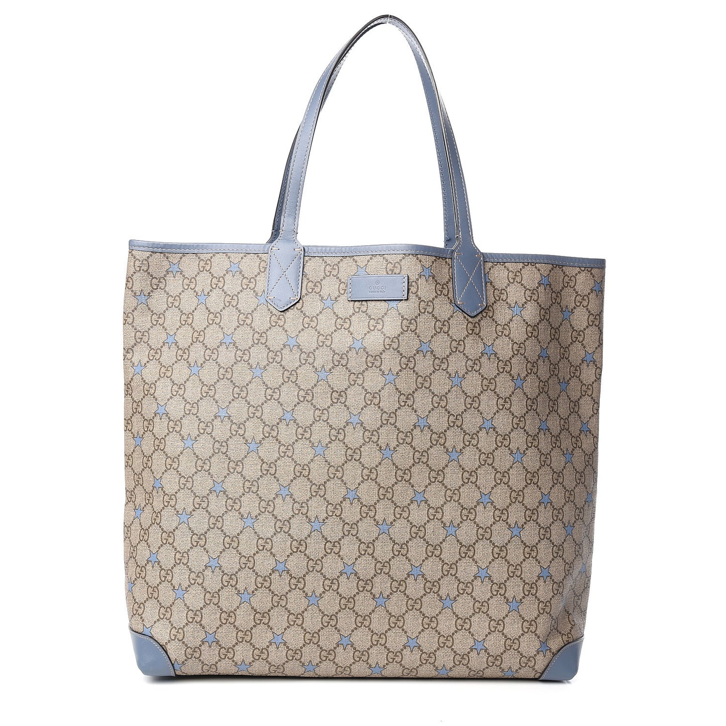 GG Supreme Stars Tote Blue