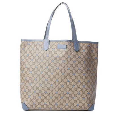 Gucci GG Supreme Stars Tote Blue 3 of 11